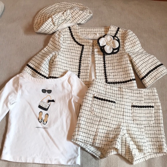 baby girl tweed outfit